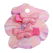 Twinkle & Twirl Butterfly Slides 2 Piece - Pink