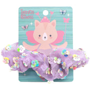 Twinkle & Twirl Sequin Scrunchie - Lilac