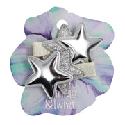 Twinkle & Twirl Star Slides 2 Piece - Silver