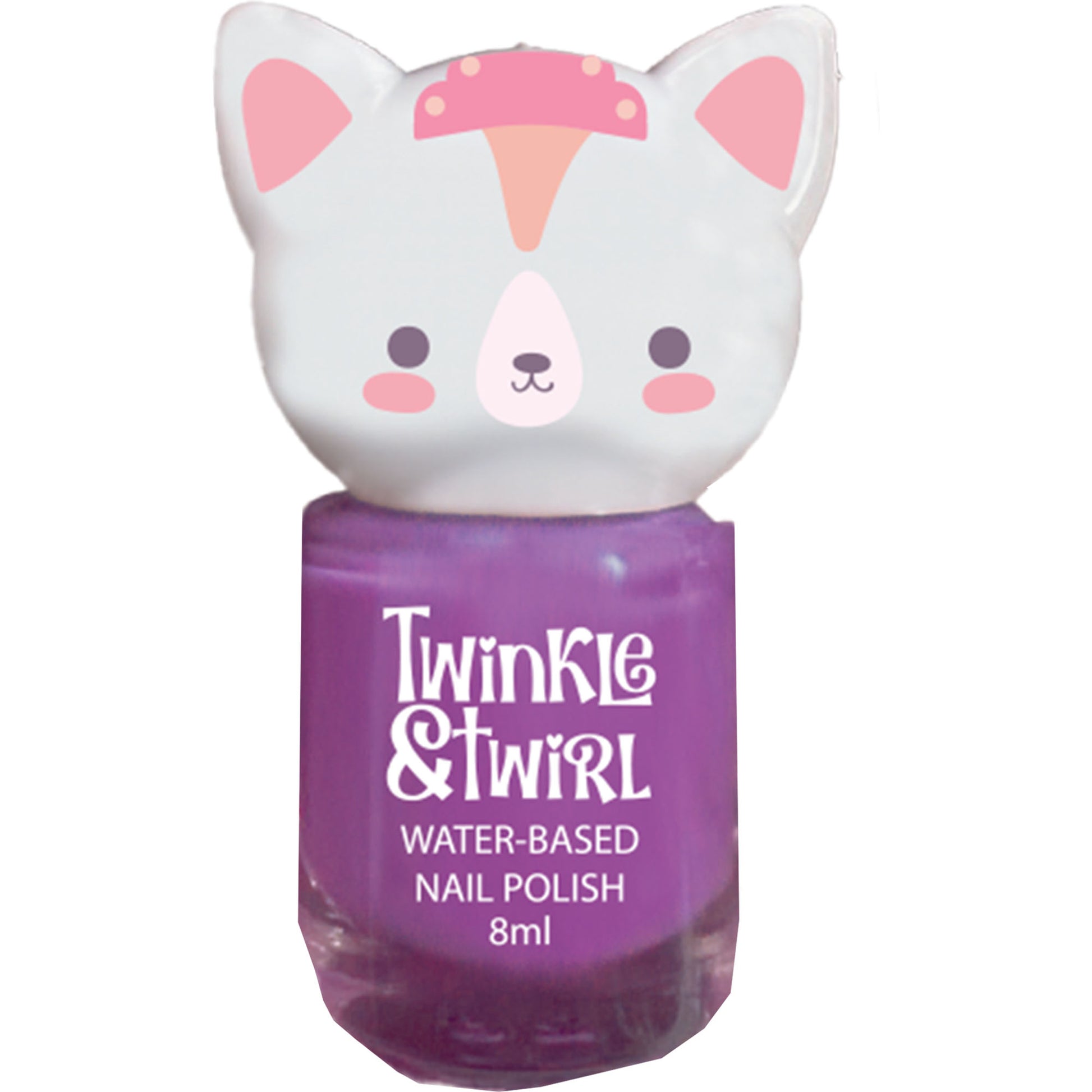 Twinkle & Twirl Peel-off Nail Polish 003 Fluffy Berry Purple