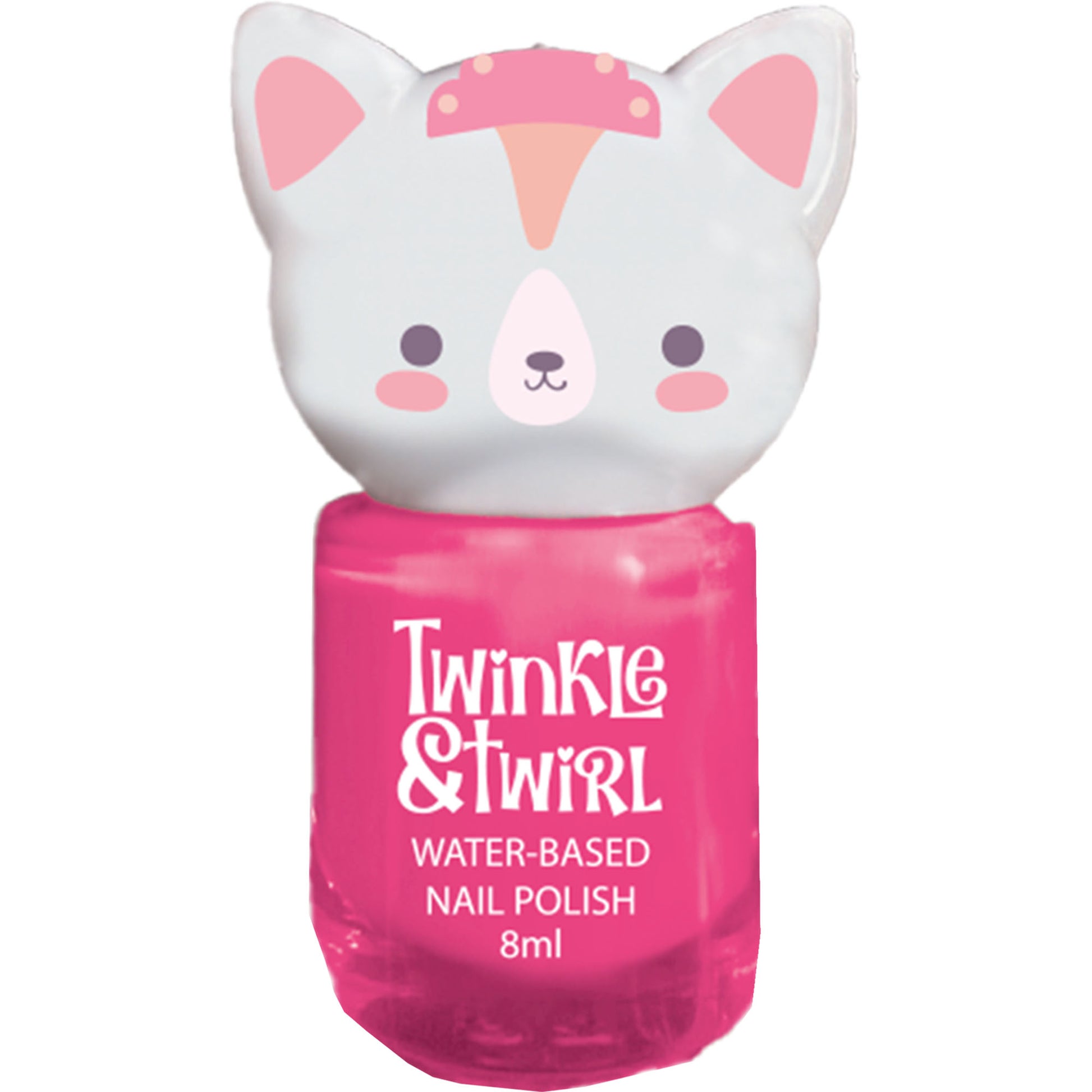 Twinkle & Twirl Peel-off Nail Polish 001 Candlyfloss Pink