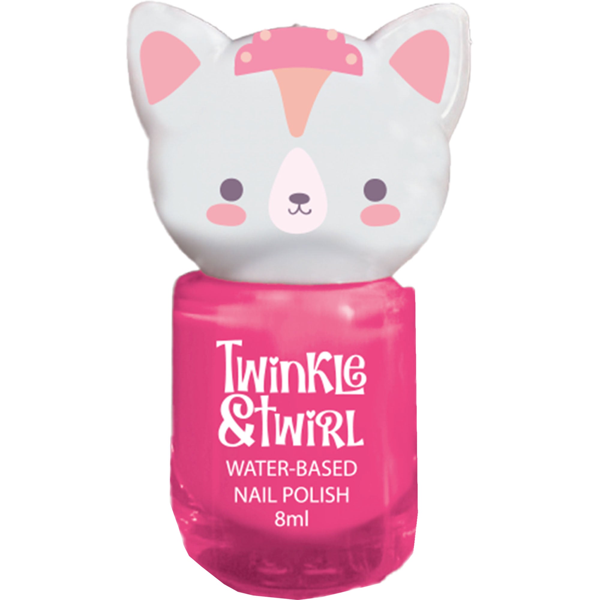 Twinkle & Twirl Peel-off Nail Polish 001 Candlyfloss Pink