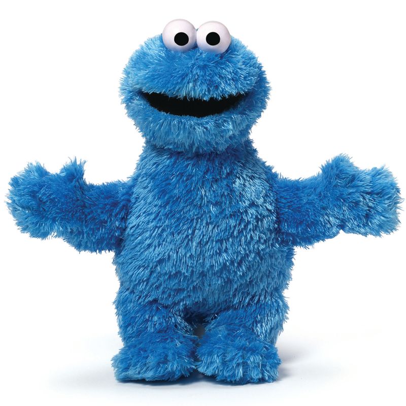 Sesame Street 25cm Soft Toy Cookie Monster
