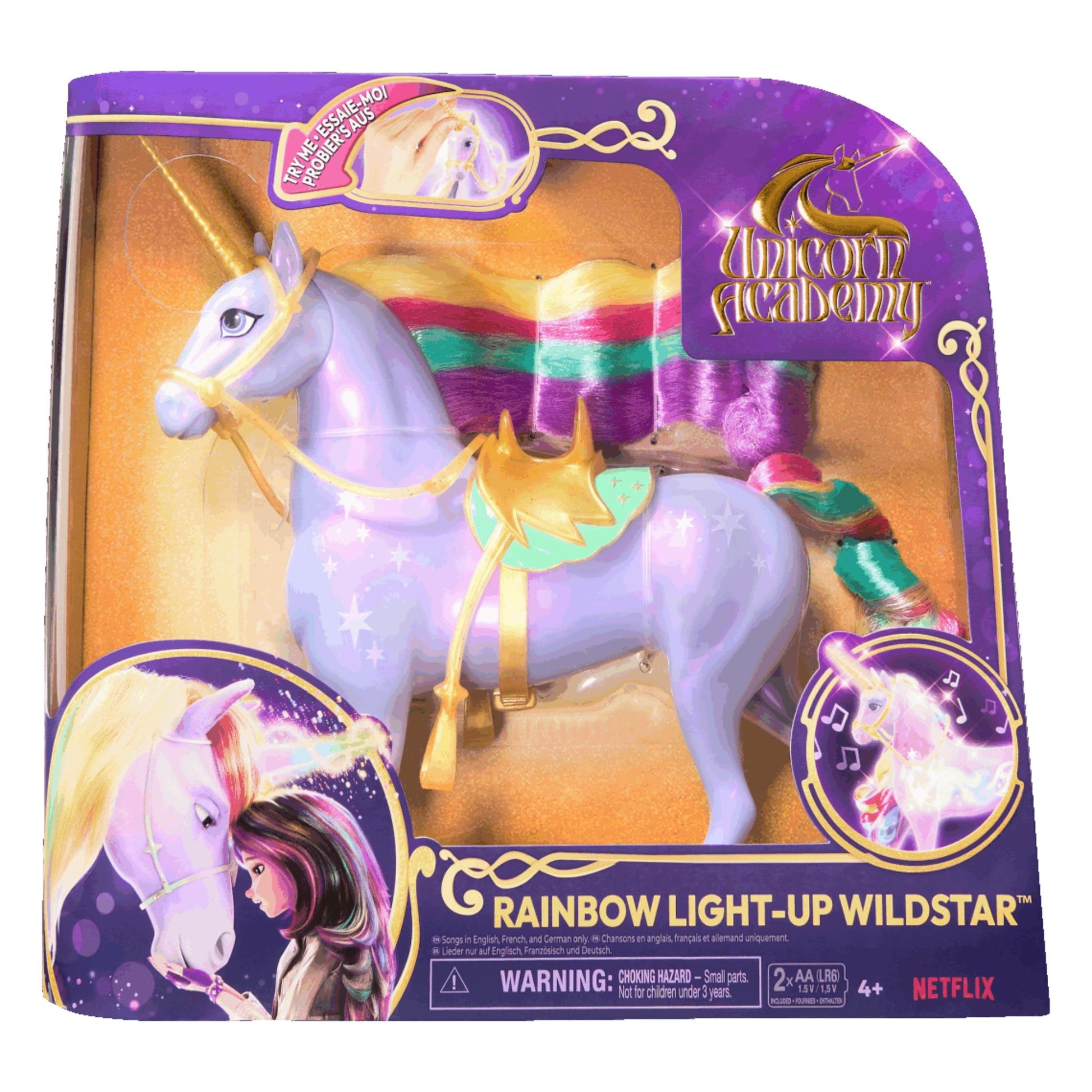 Unicorn Academy Rainbow Light-Up - Wildstar - Toyworld NZ
