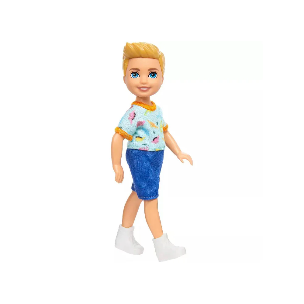 Barbie New Chelsea Friend Boy with Dinosaur Shirt Doll – Toyworld NZ
