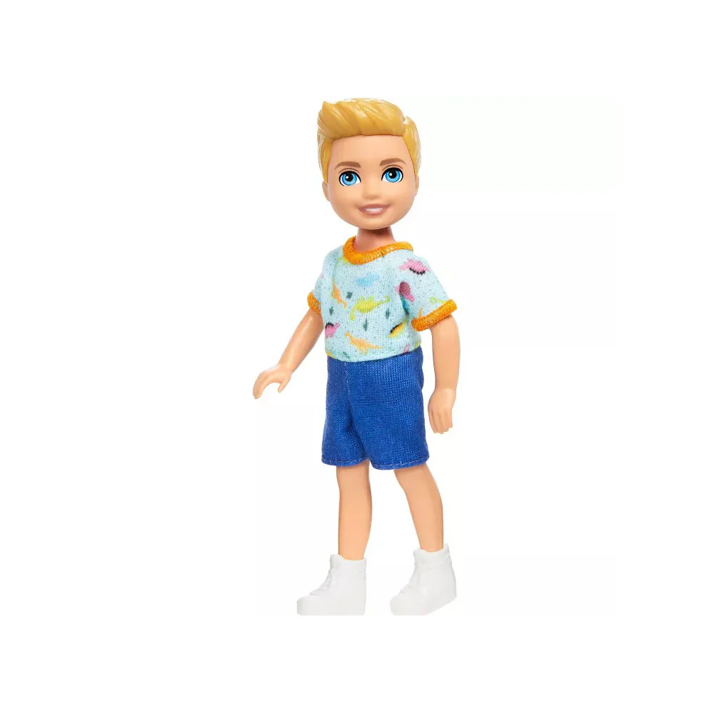 Barbie New Chelsea Friend - Boy with Dinosaur Shirt Doll
