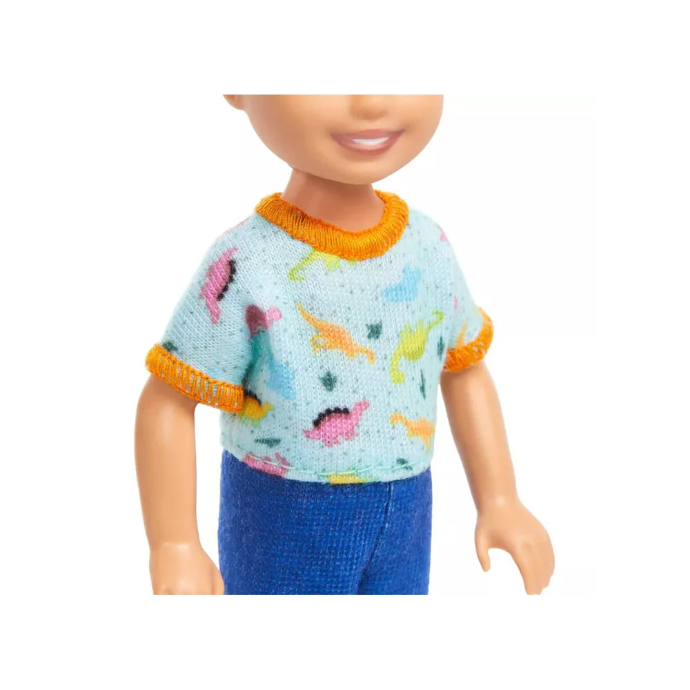 Barbie New Chelsea Friend Boy with Dinosaur Shirt Doll – Toyworld NZ