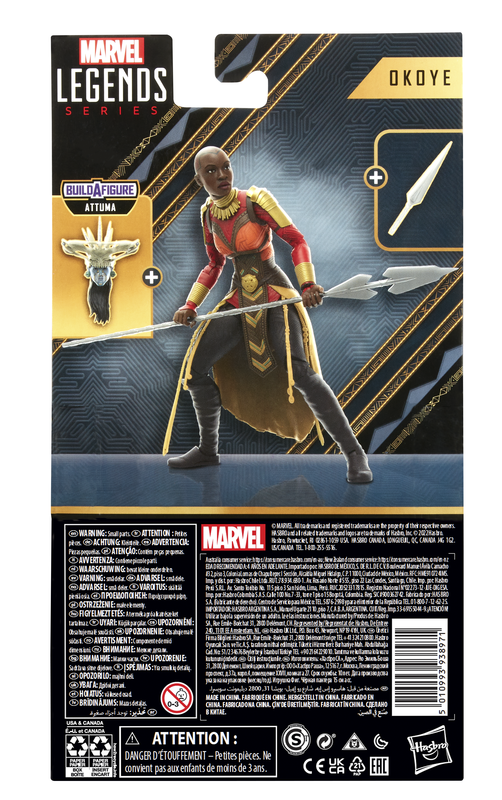 Marvel Black Panther 2 Legends Series Figure Okoye