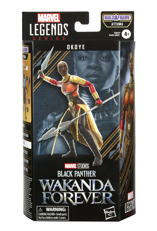 Marvel Black Panther 2 Legends Series Figure Okoye