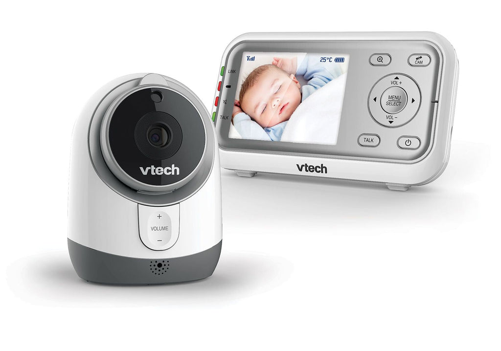 VTECH BABY SAFE & SOUND FULL COLOUR VIDEO & AUDIO MONITOR 2.8 INCH SCREEN