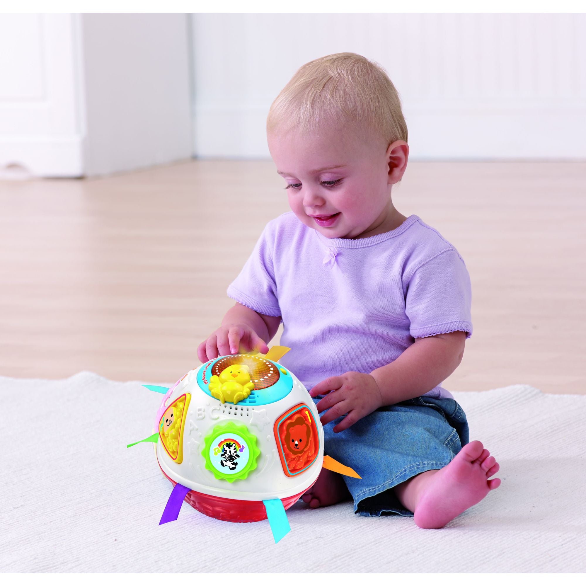 VTech Baby Crawl & Learn Bright Lights Ball - Toyworld NZ