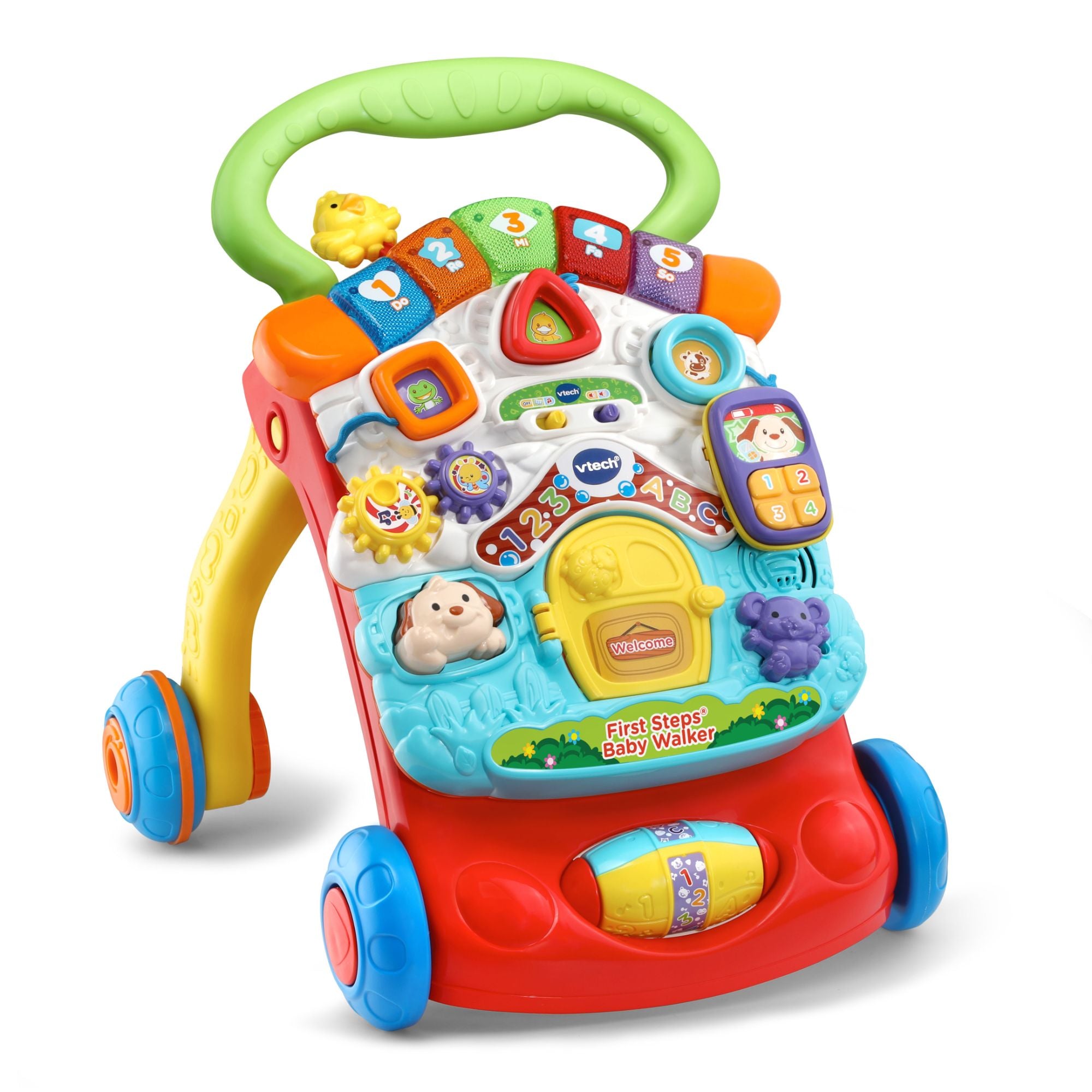 VTech First Steps Baby Walker Yellow - Toyworld NZ