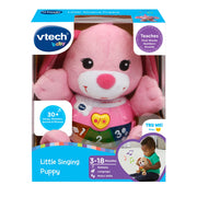 VTech Baby Little Singing Puppy Pink - Toyworld NZ