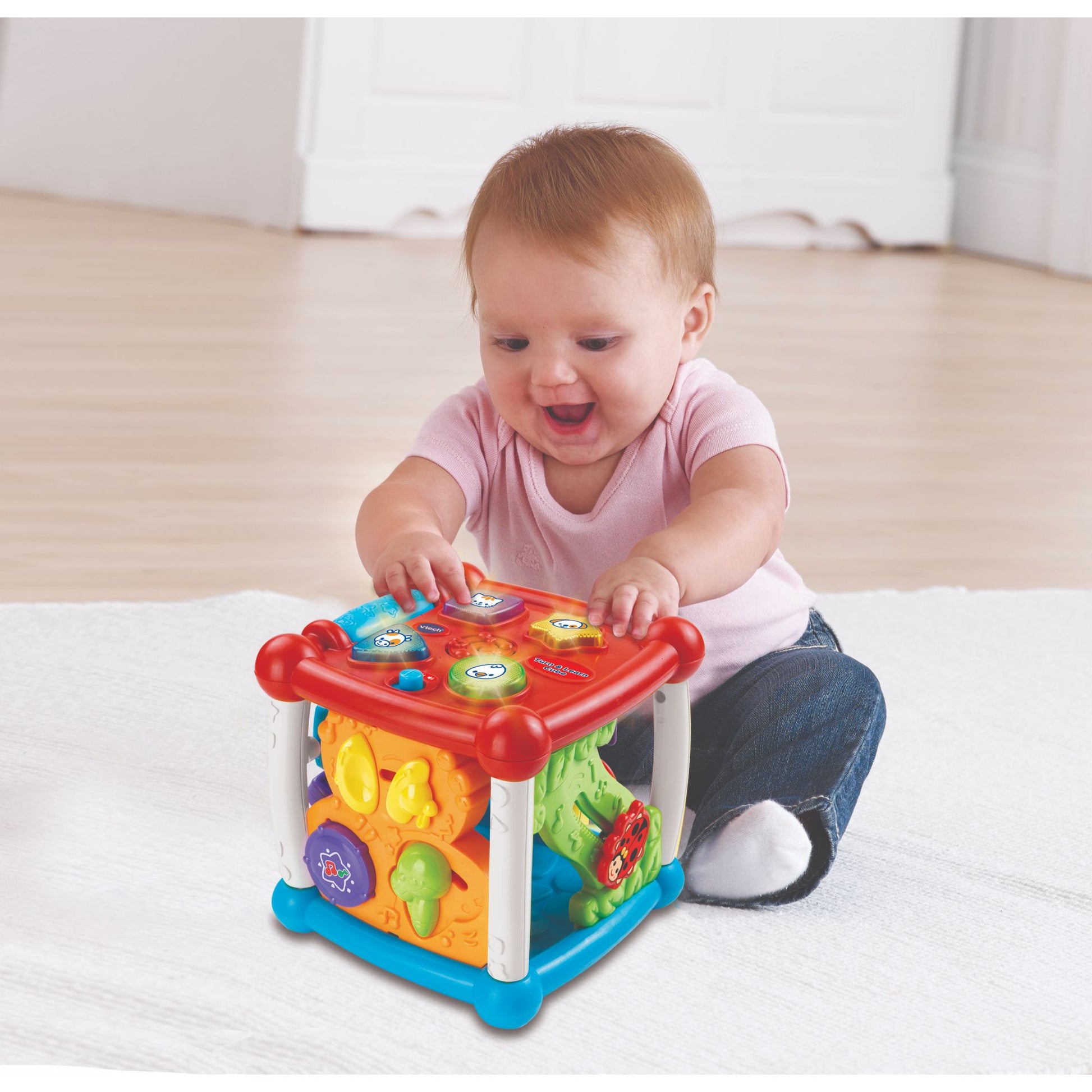 VTech Baby Turn Learn Cube – Toyworld NZ - Main Image