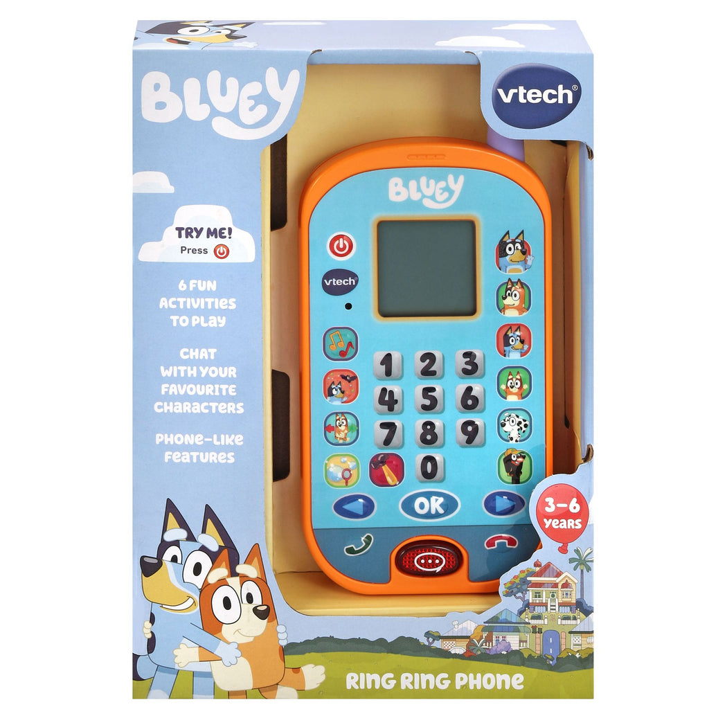 VTech Bluey Ring Ring Phone - 1