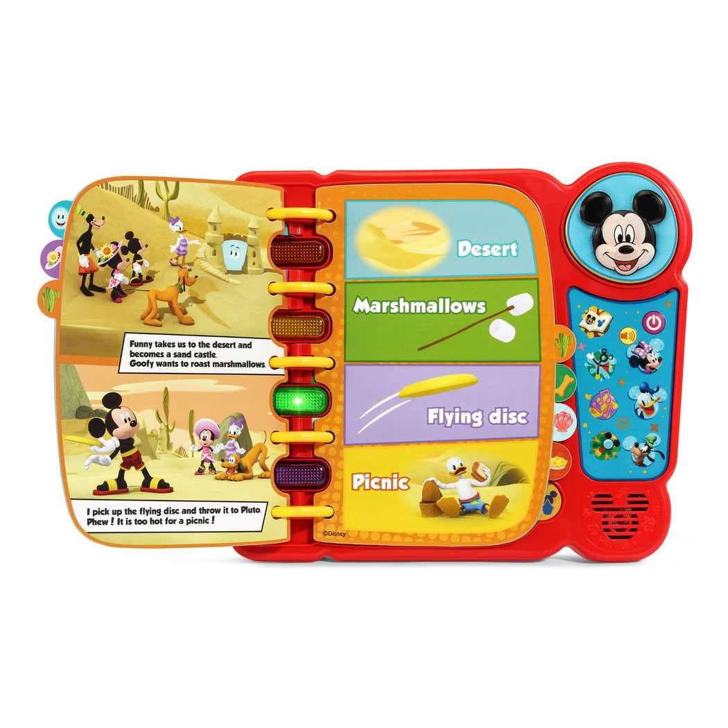 VTech Disney Junior Mickey Mouse Funhouse Explore & Learn Book - 3