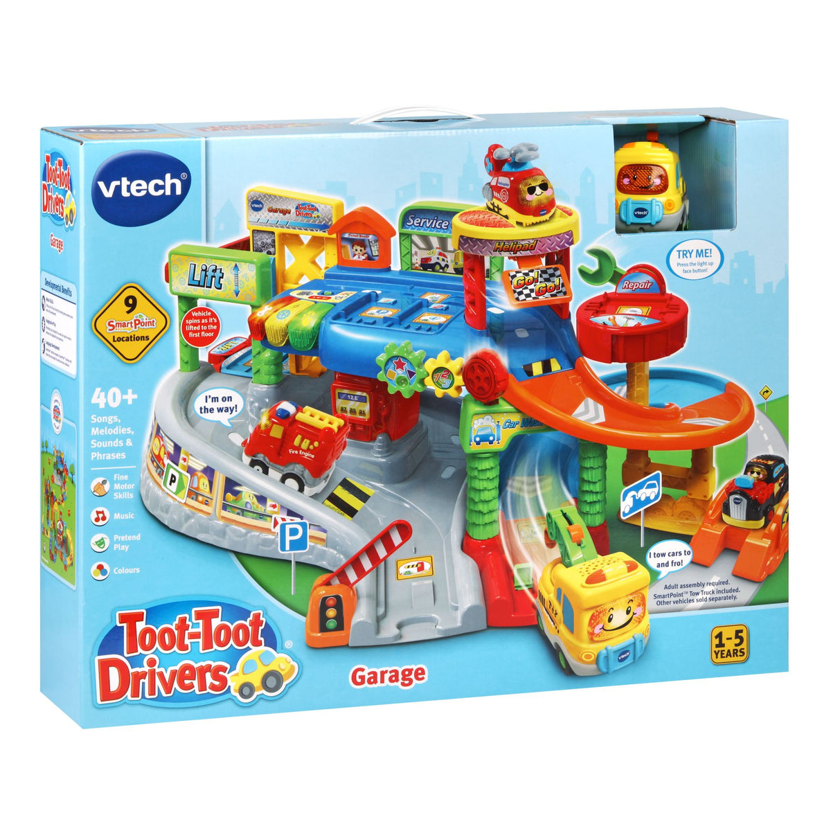 VTech Toot-Toot Drivers Garage - Toyworld NZ