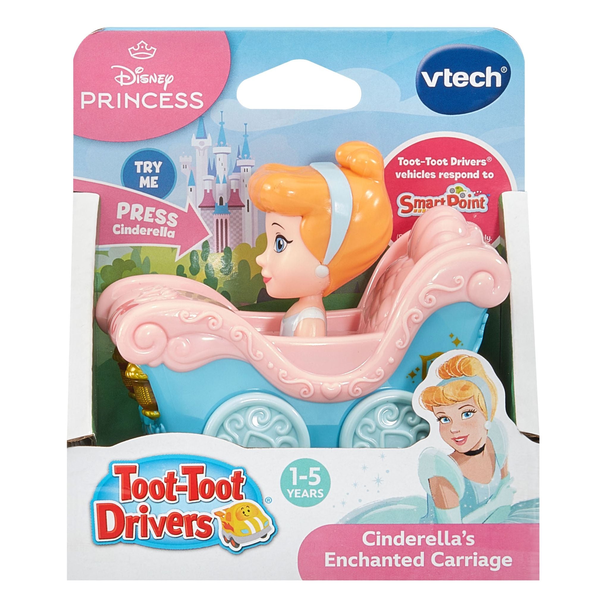 VTech Toot-Toot Drivers Disney Cinderella's Enchanted Carriage