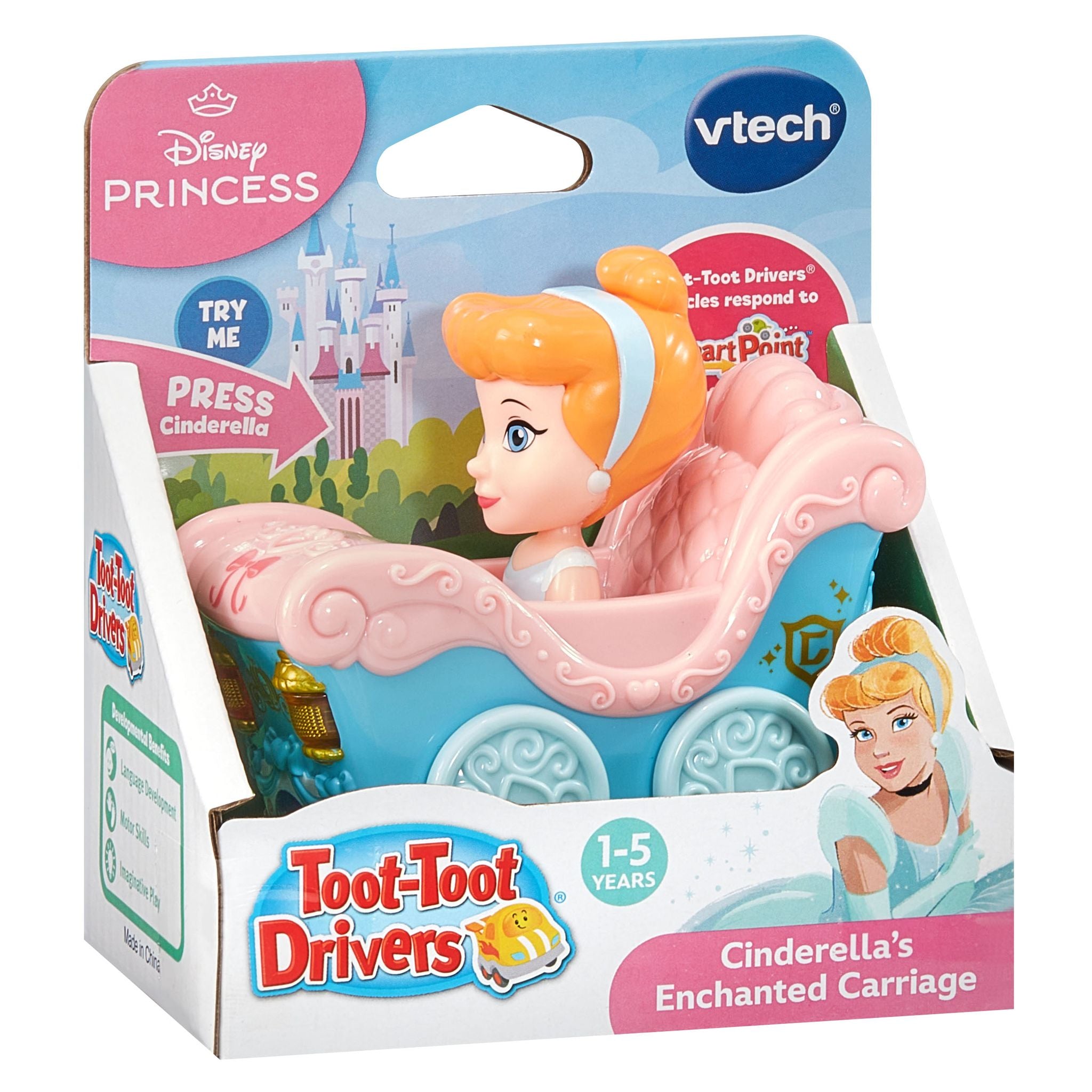 VTech Toot-Toot Drivers Disney Cinderella's Enchanted Carriage