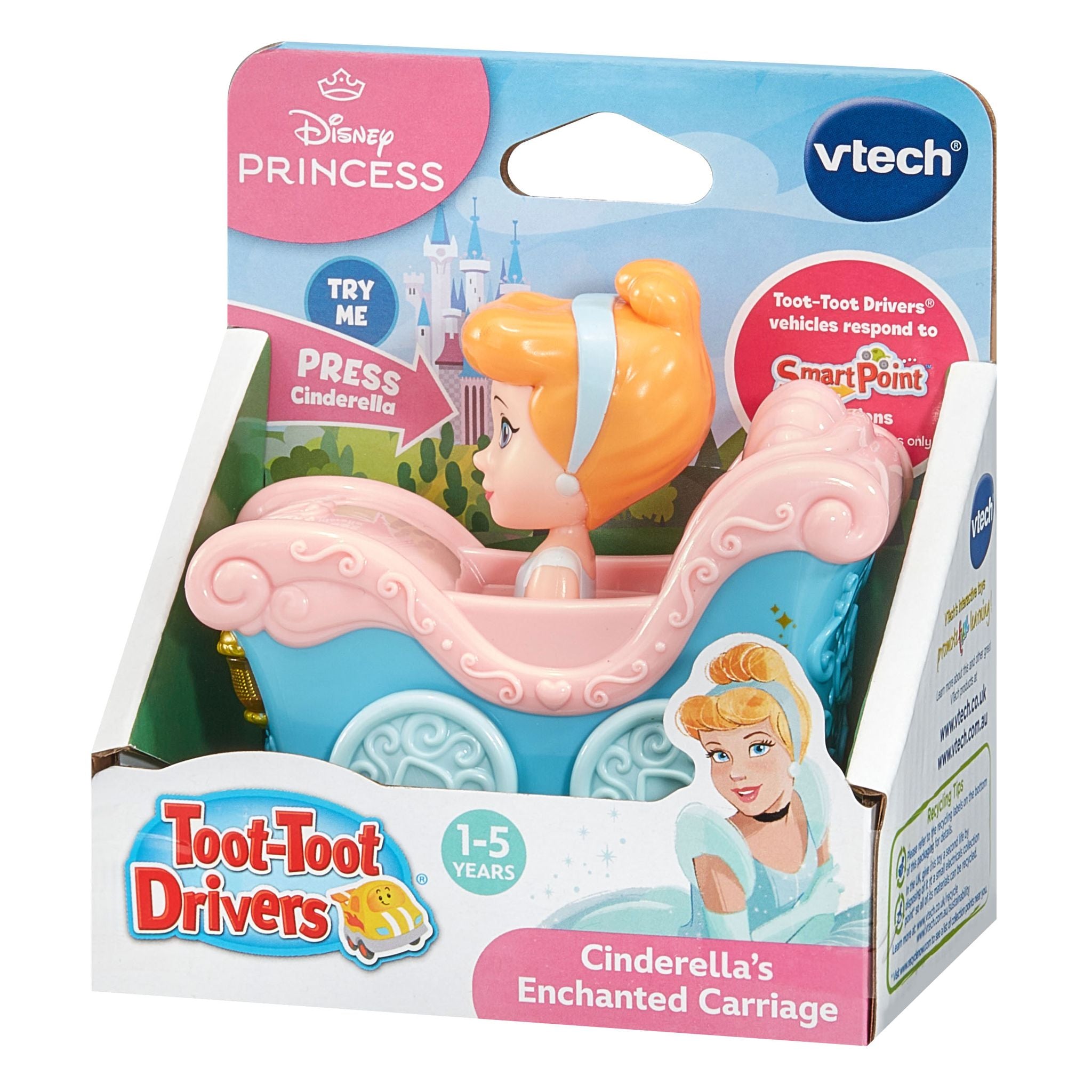VTech Toot-Toot Drivers Disney Cinderella's Enchanted Carriage