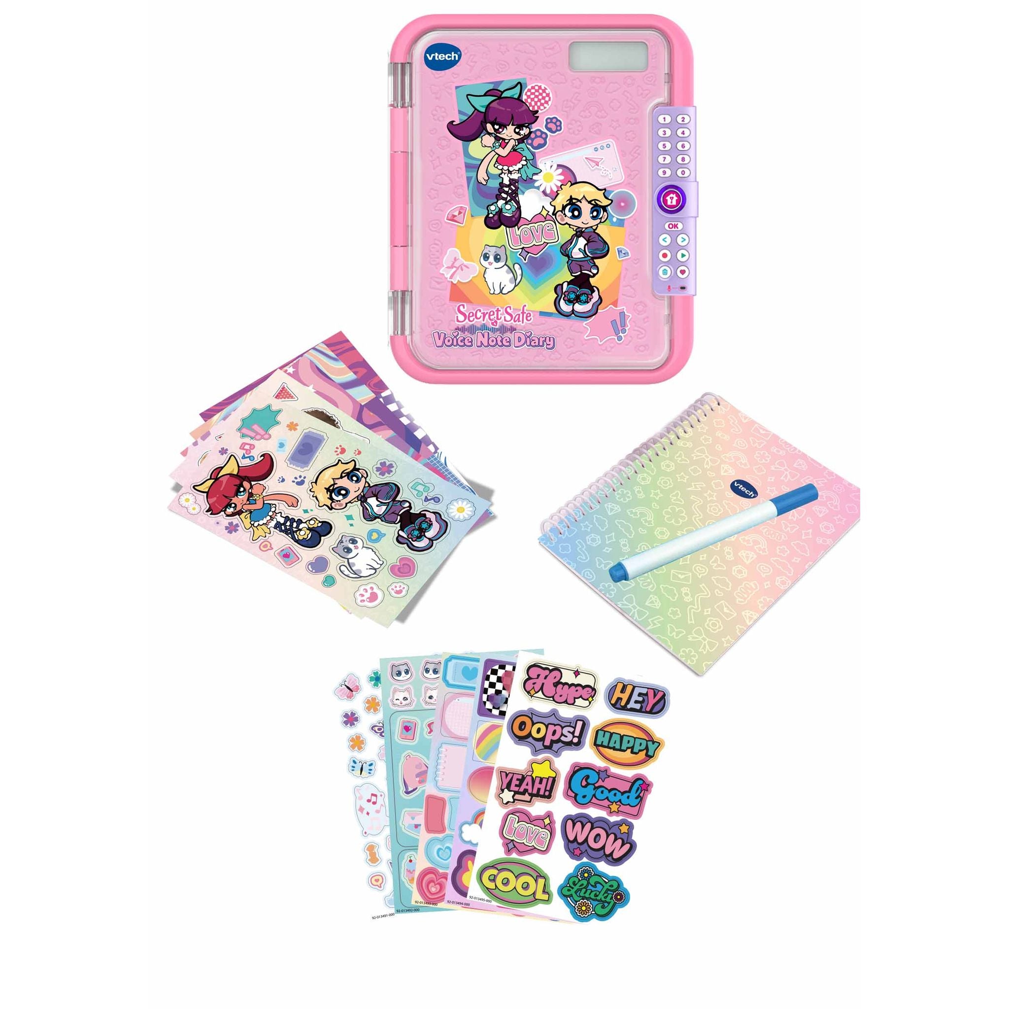 VTech Kidi Tech Secret Safe Voice Note Diary
