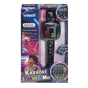 VTech Karaoke Lights Microphone - Black - Toyworld NZ.