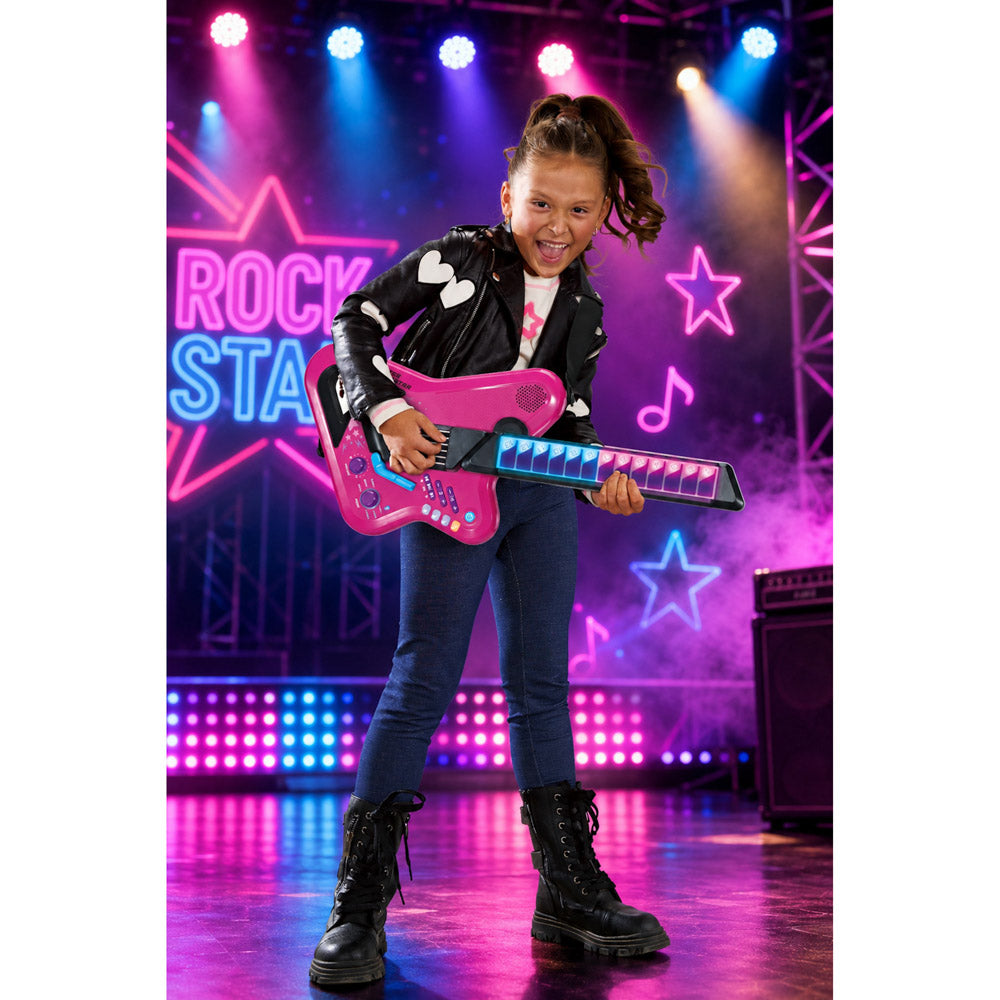 VTech Kidi Guitar Superstar - Pink toy guitar.