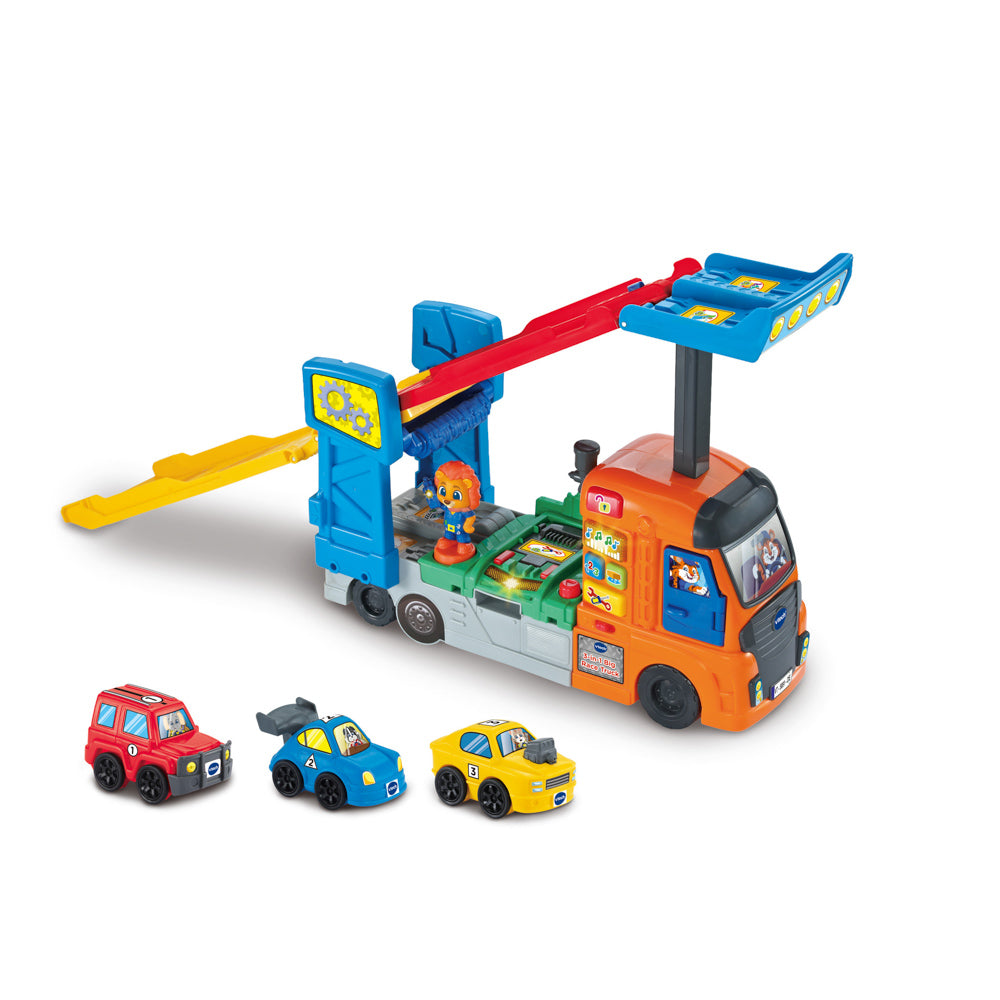 VTech Toot-Toot Drivers 3-IN-1 Big Race Truck Playset - Toyworld NZ.