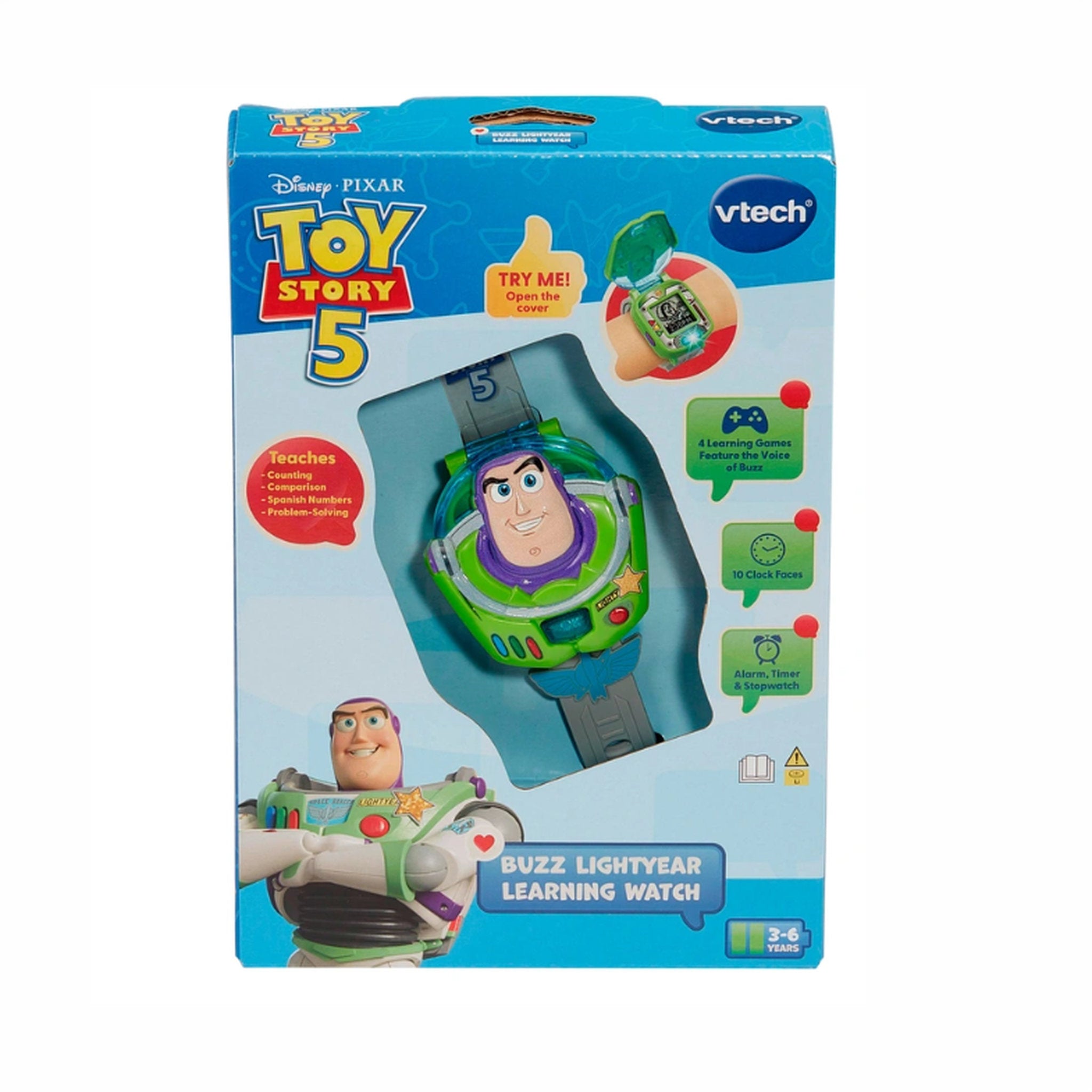 VTech Toy Story 5 Buzz Lightyear Learning Watch