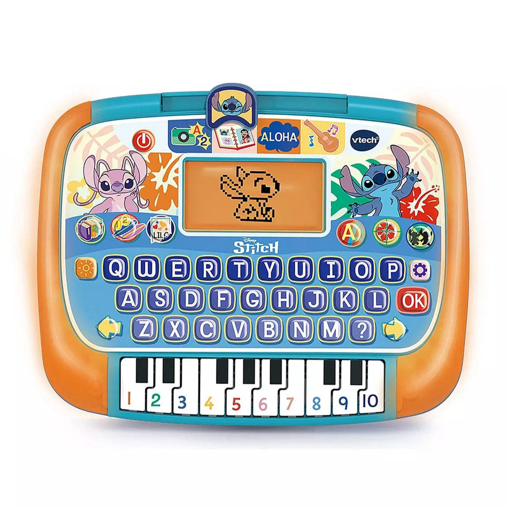 Orange VTech Disney Stitch Learning Tablet Assorted Styles