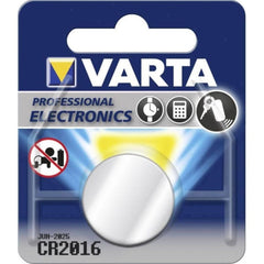 VARTA CR2016 3V LITHIUM COIN BATTERY