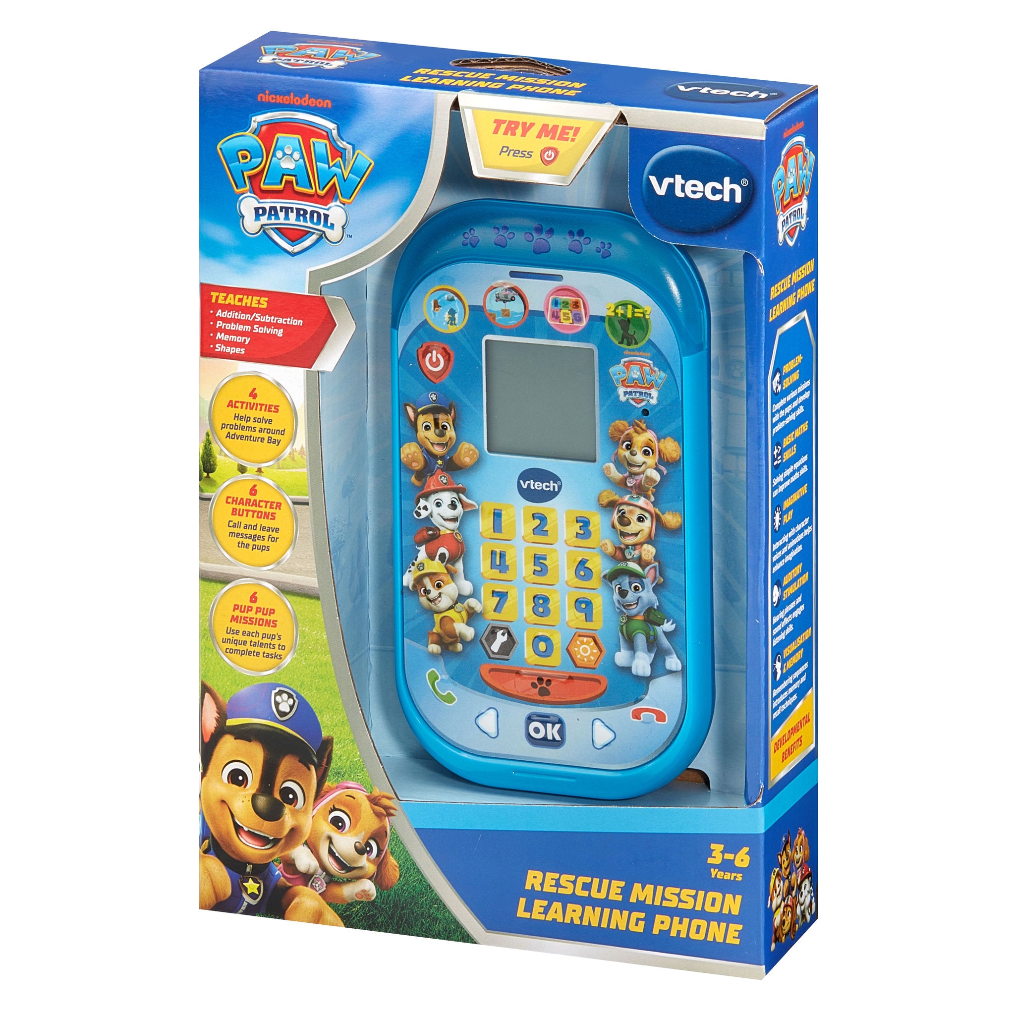 VTech PAW Patrol Rescue Mission Learning Phone