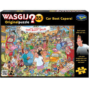 Wasgij Original #35 Car Boot Capers! 1000 Piece Puzzle - Toyworld NZ