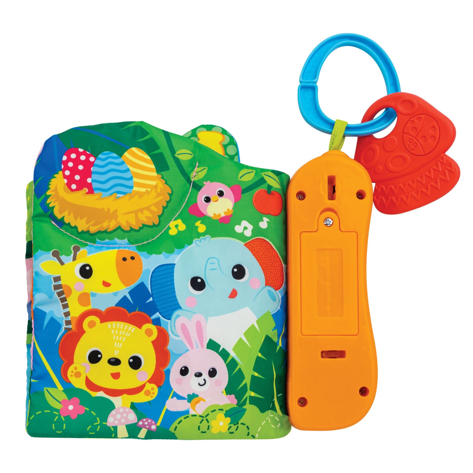 Winfun Jungle Animals Sensory Book