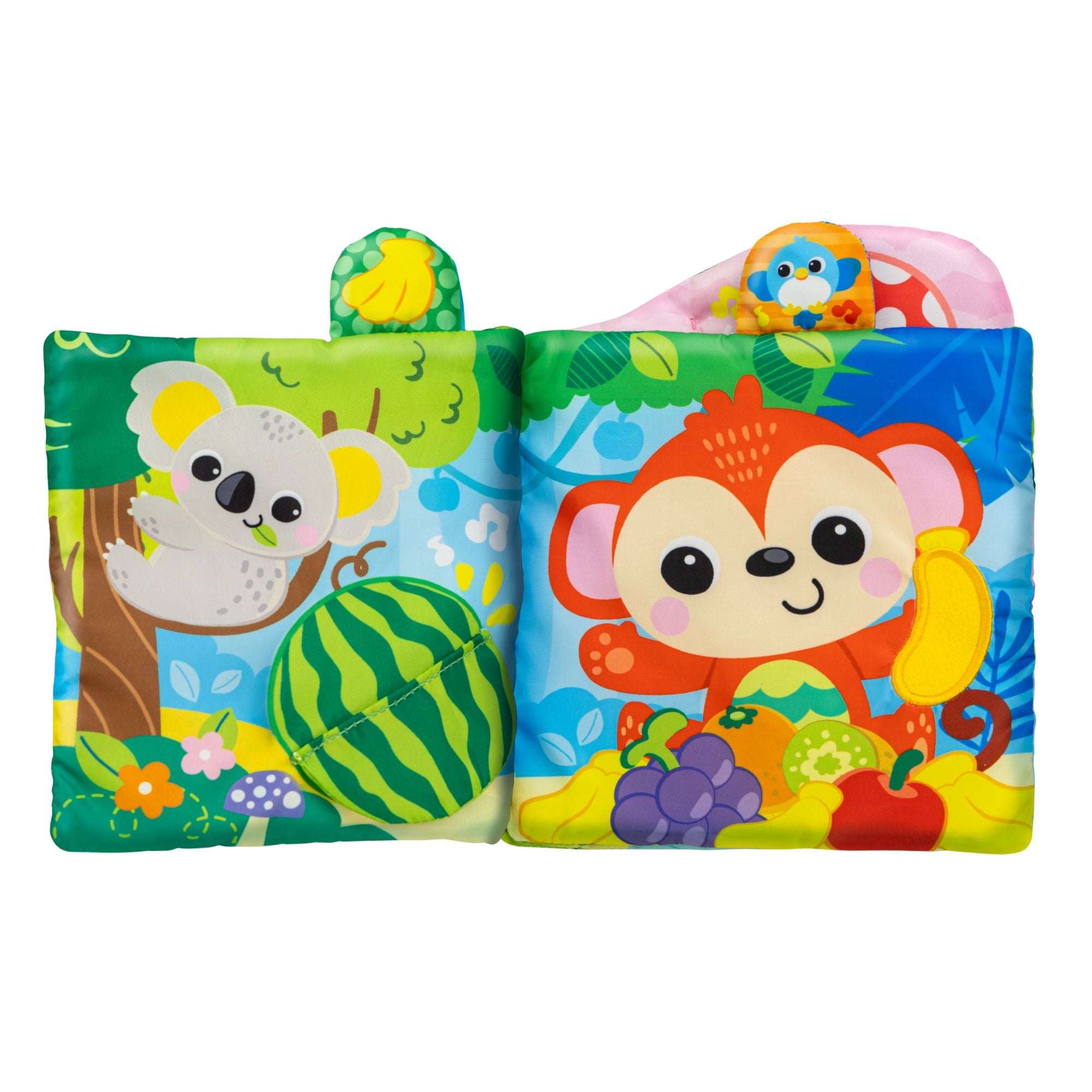 Winfun Jungle Animals Sensory Book
