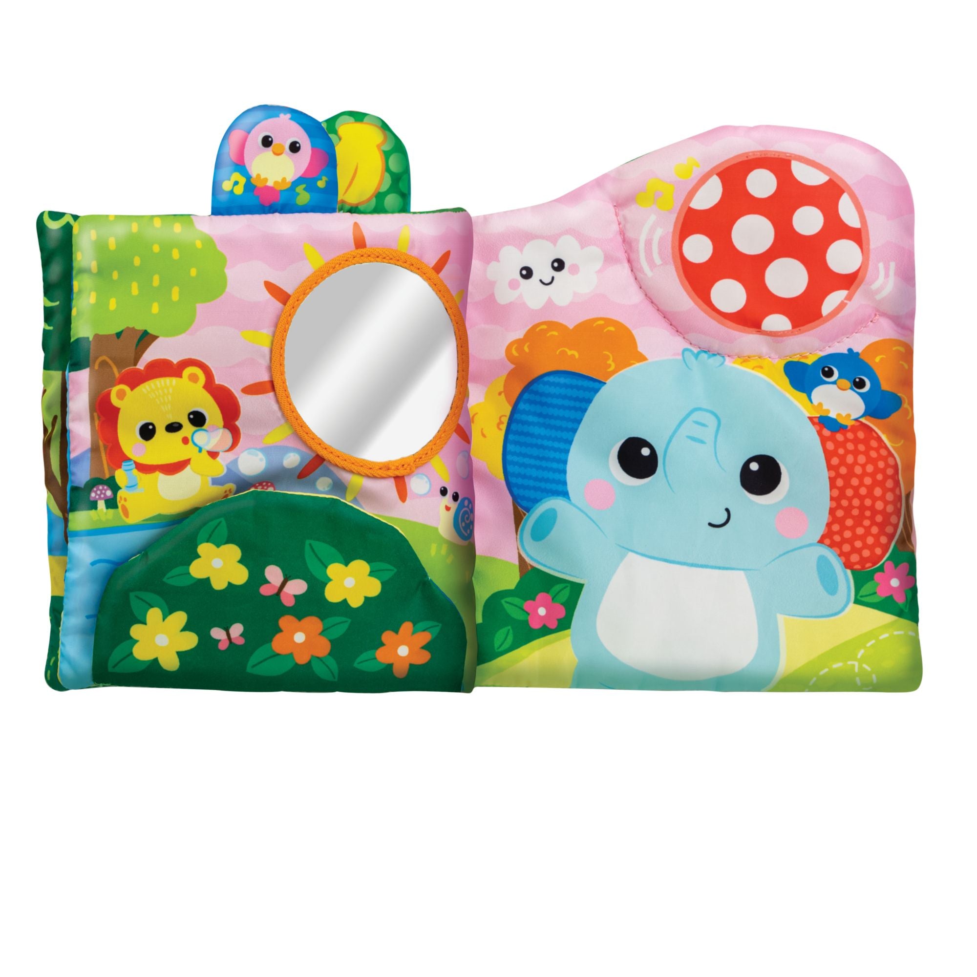 Winfun Jungle Animals Sensory Book