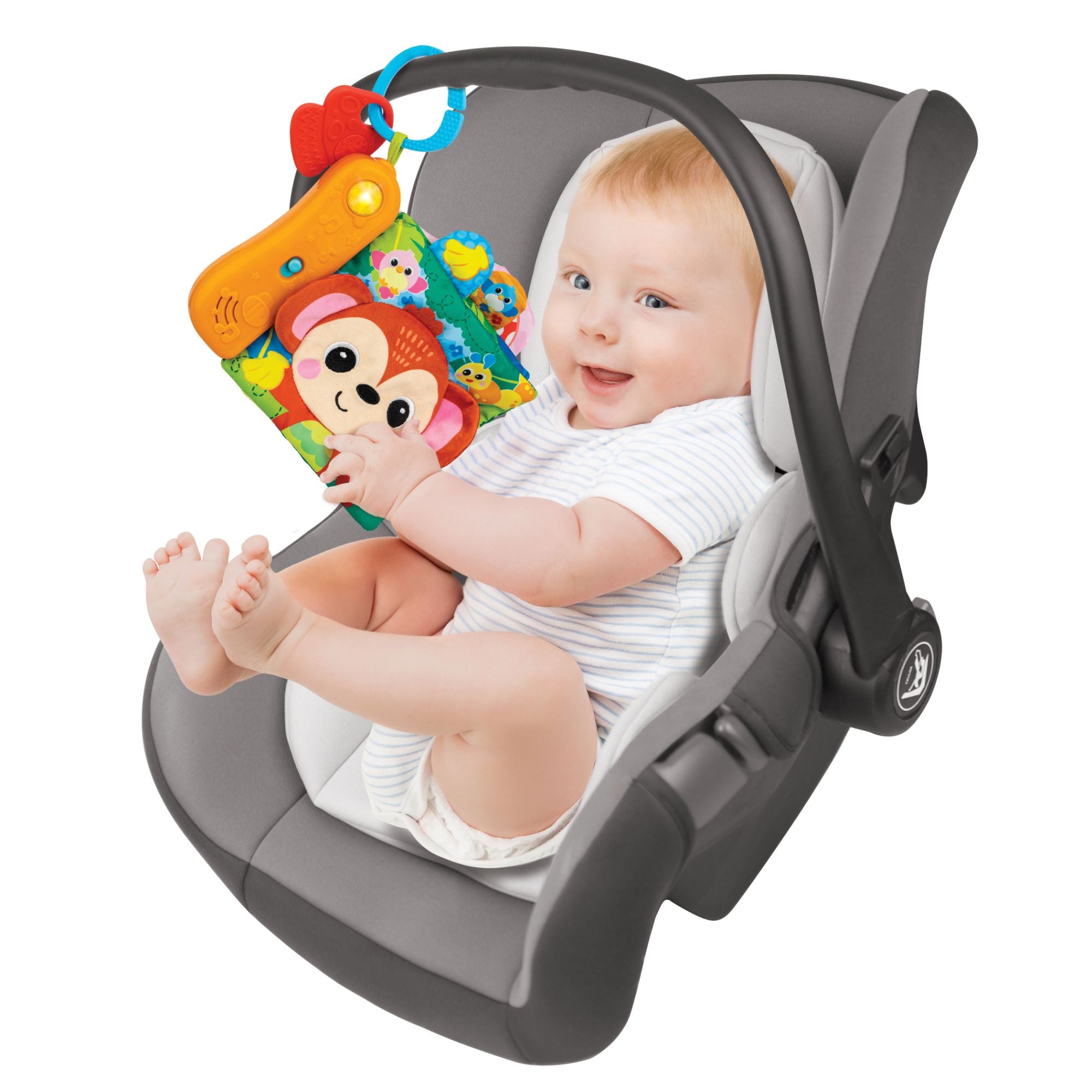 Winfun Jungle Animals Sensory Book