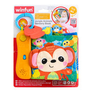 Winfun Jungle Animals Sensory Book