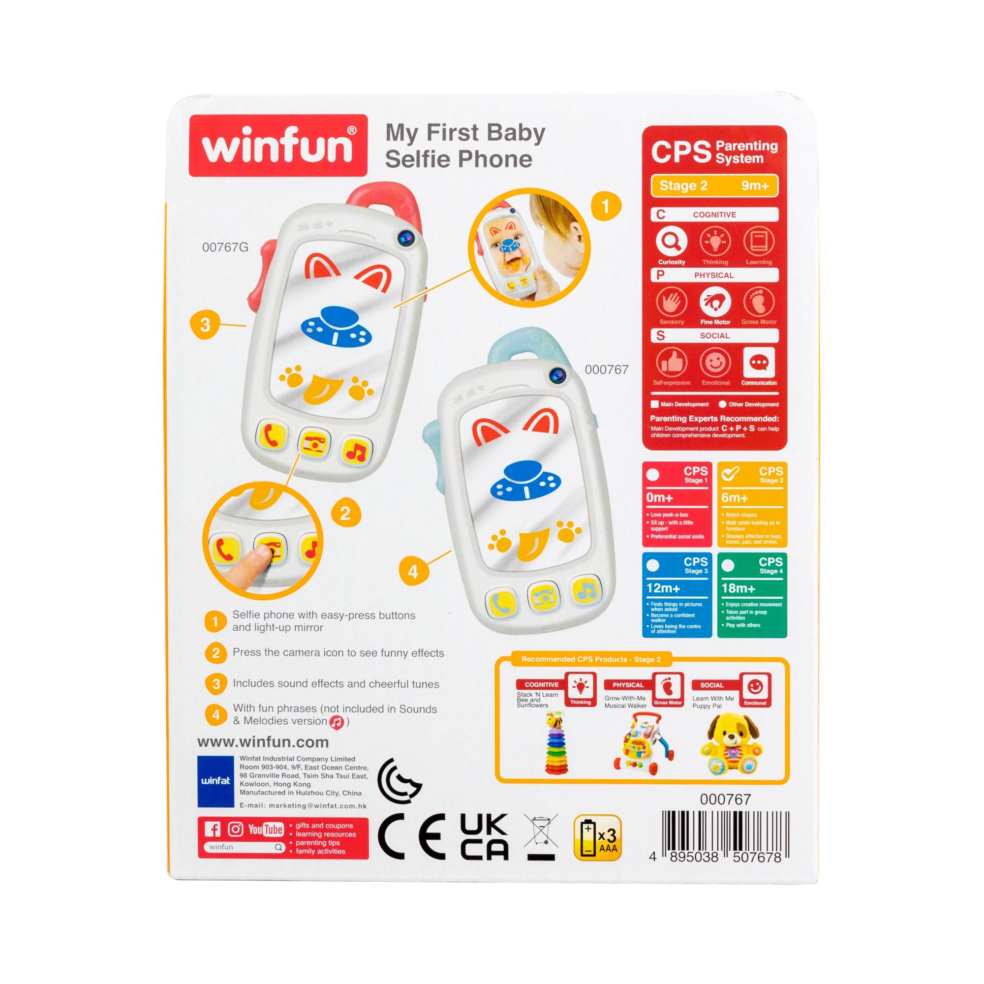 Winfun My First Baby Selfie Phone