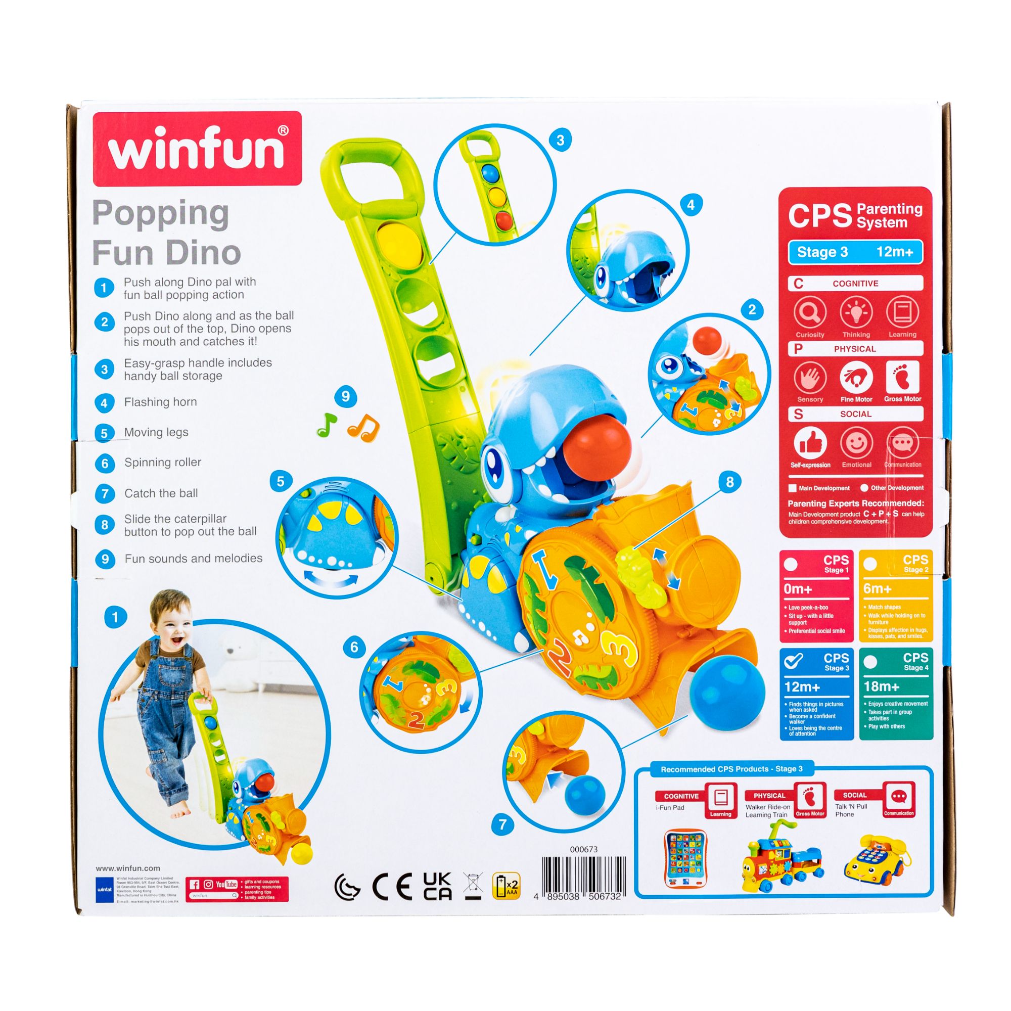 Winfun Popping Fun Dino