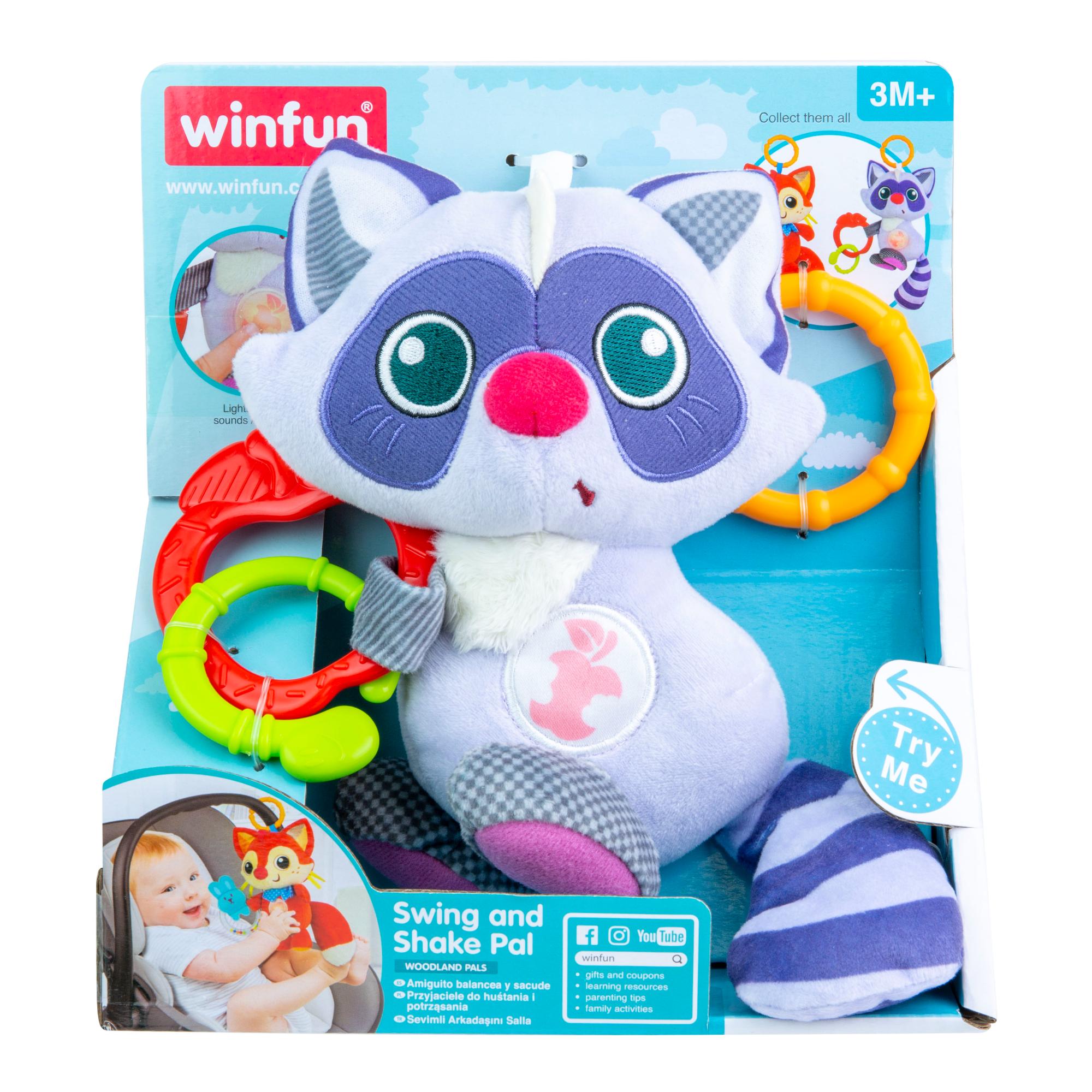 Winfun Swing And Shake Pal - Raccoon