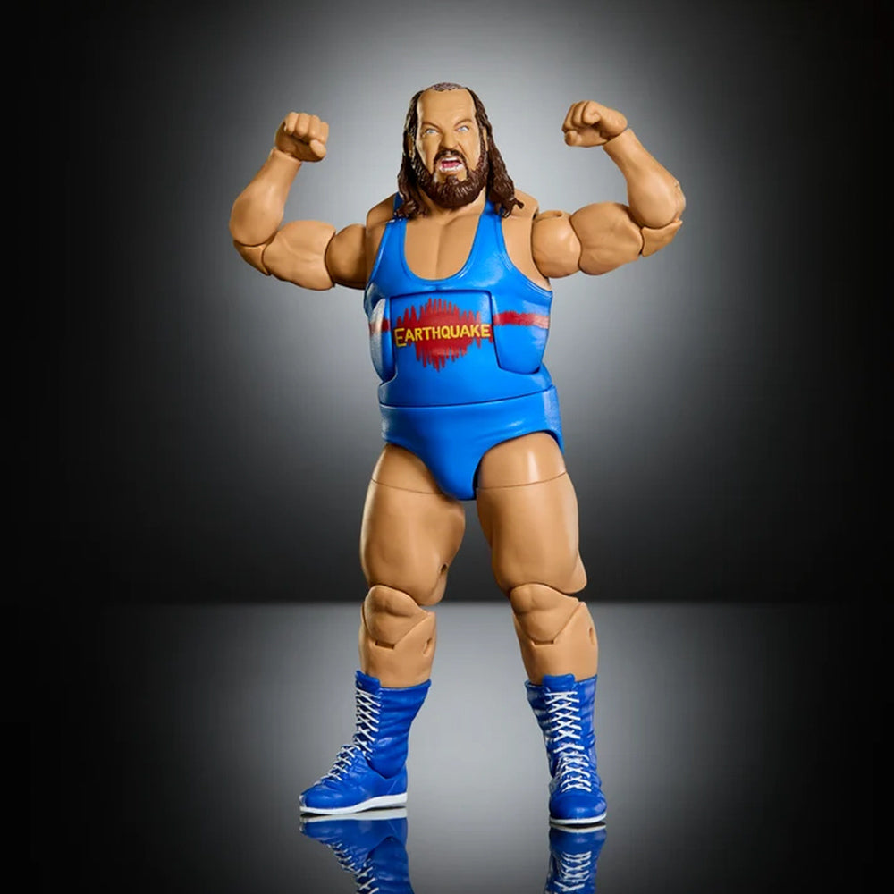 WWE Legends Elite Collection Series 21 Action Figure - Earthquake toy.