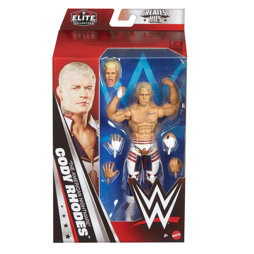 WWE Elite Collection Cody Rhodes 'The American Nightmare' Action Figure doll, in packaging