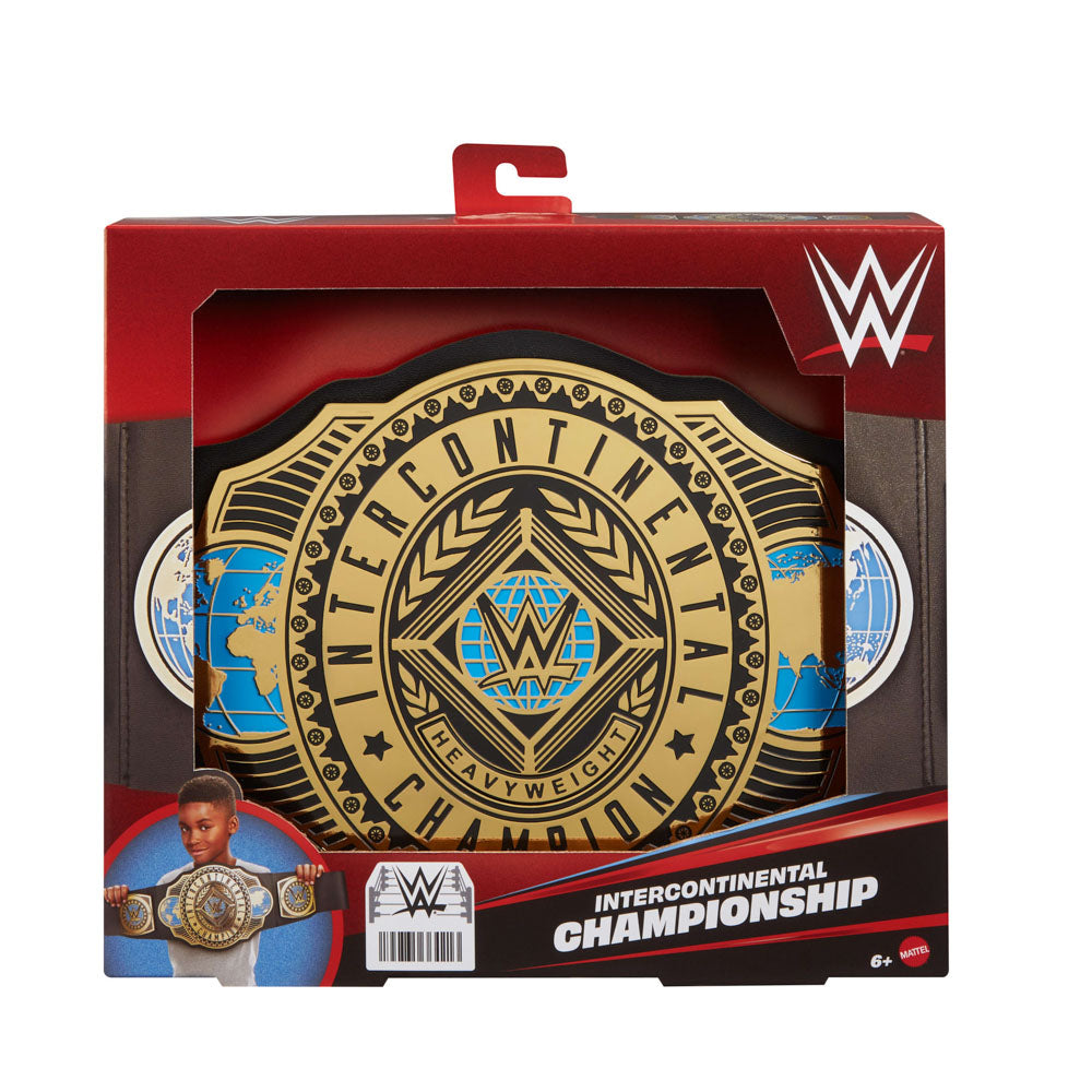 WWE Intercontinental Championship Title Wrestling Belt for Dress ups, in packaging