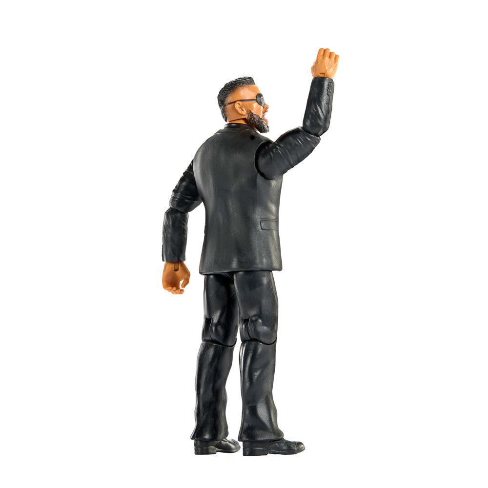 Back of the WWE Main Event Series 160 Tonga Lao Action Figure doll