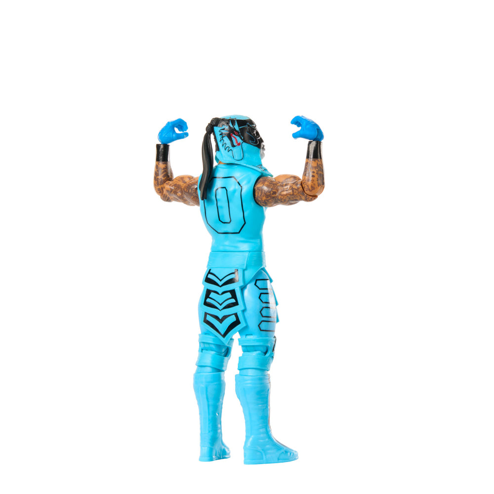 Back of the WWE Main Event Series 163 Penta Action Figure doll