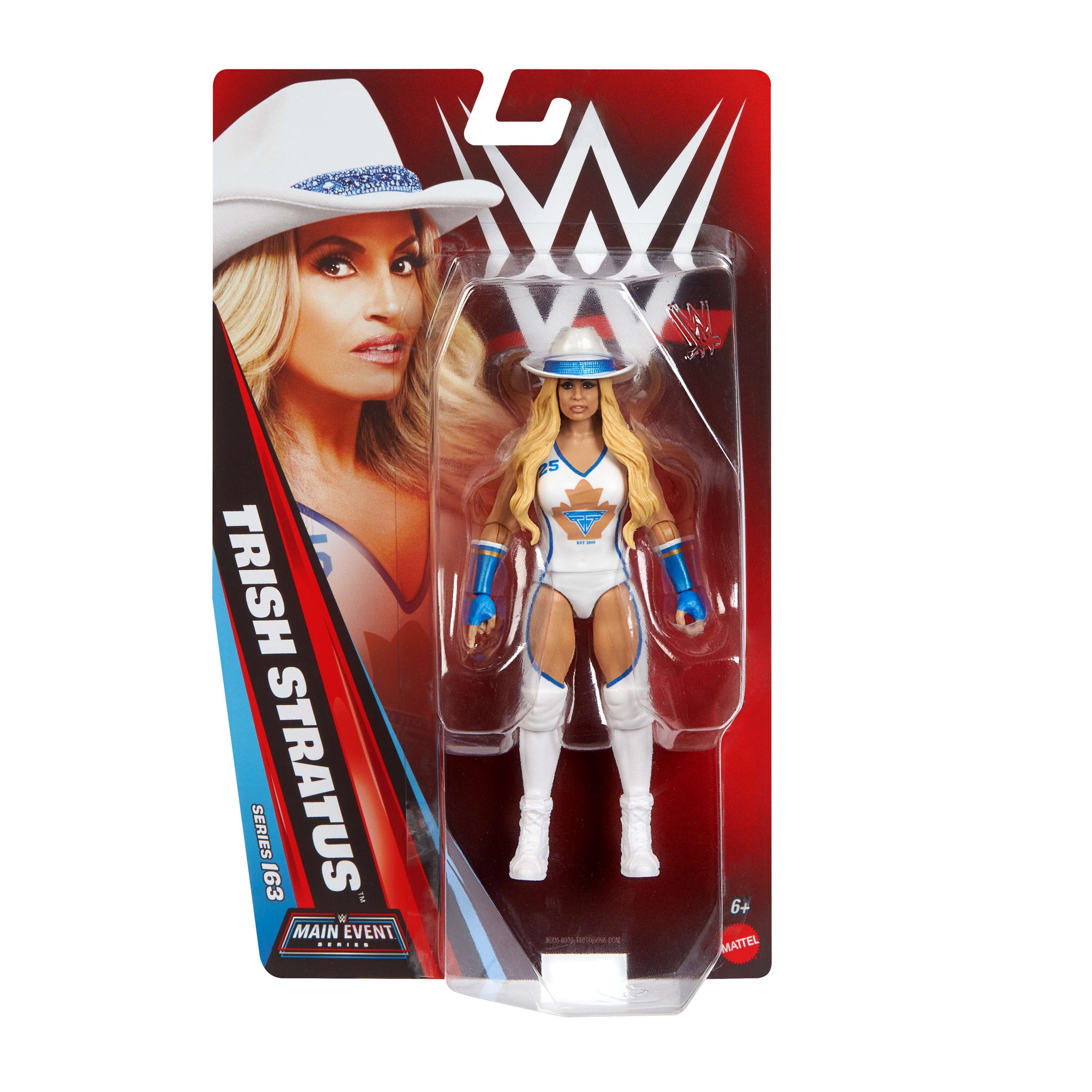 WWE Main Event Series 163 Trish Stratus Action Figure doll, in packaging