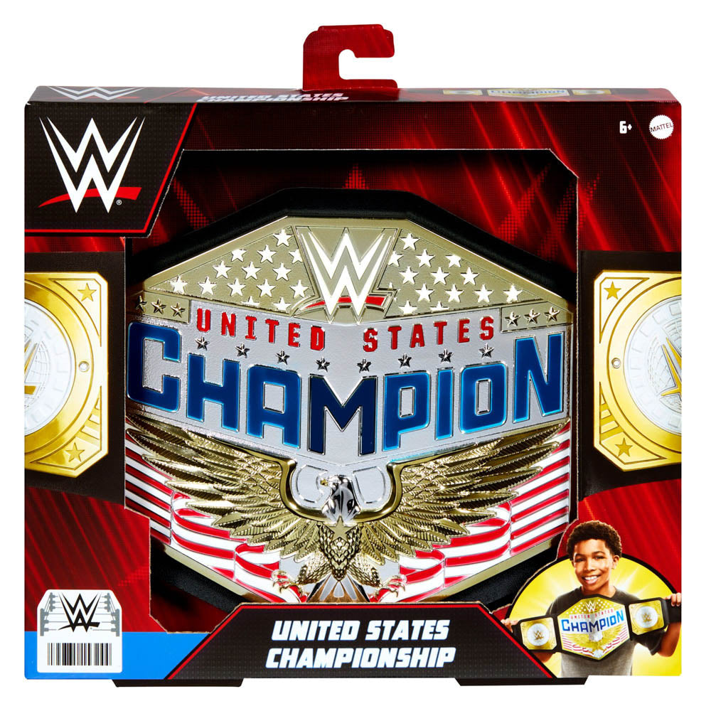 WWE United States Champion Belt in packaging