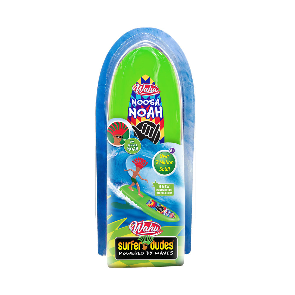 Wahu Surfer Dudes Series 4 Noosa Noah Beach toy, in packaging