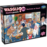 Wasgij Destiny 24 Business As Usual! 1000 Piece Puzzle.